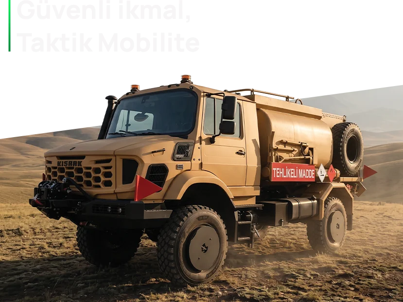 KISRAK Akaryakıt Tankeri Nedir? Koluman'ın 4x4 Yakıt İkmal Aracı 1 KISRAK Akaryakıt Tankeri Nedir? Koluman’ın 4×4 Yakıt İkmal Aracı