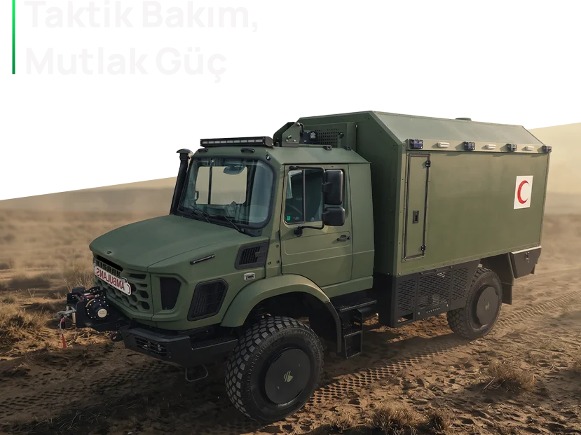 KISRAK Ambulans Nedir? Koluman’ın 4×4 Sıhhi Tahliye Aracı