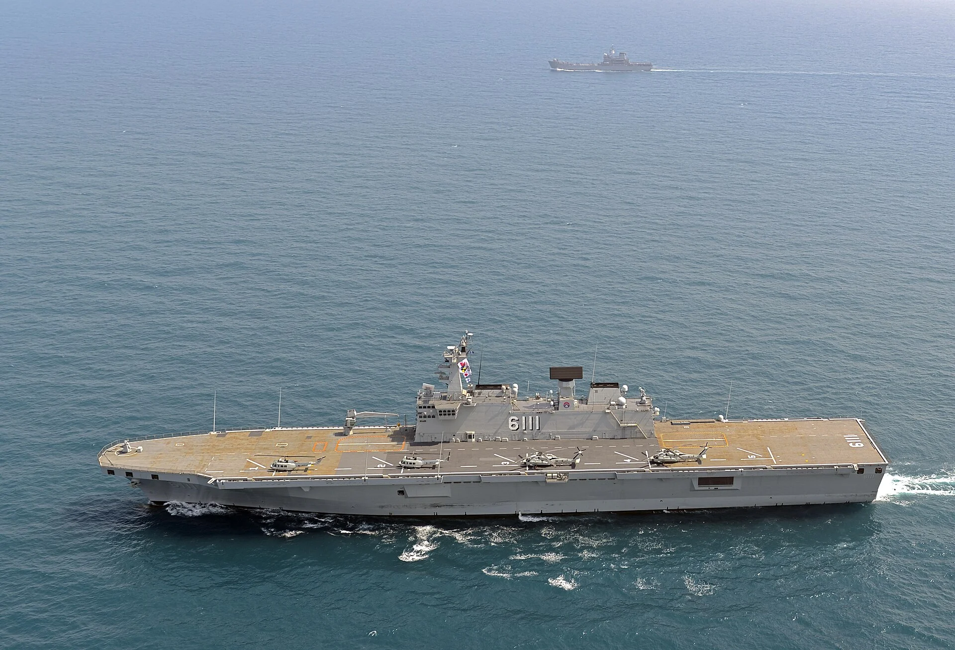 Republic of Korea Navy ROKS Dokdo amphibious assault ship