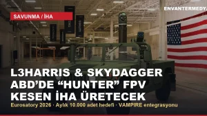 L3Harris ve Türk Şirketi Skydagger, ABD’de FPV Kesen İHA Üretecek