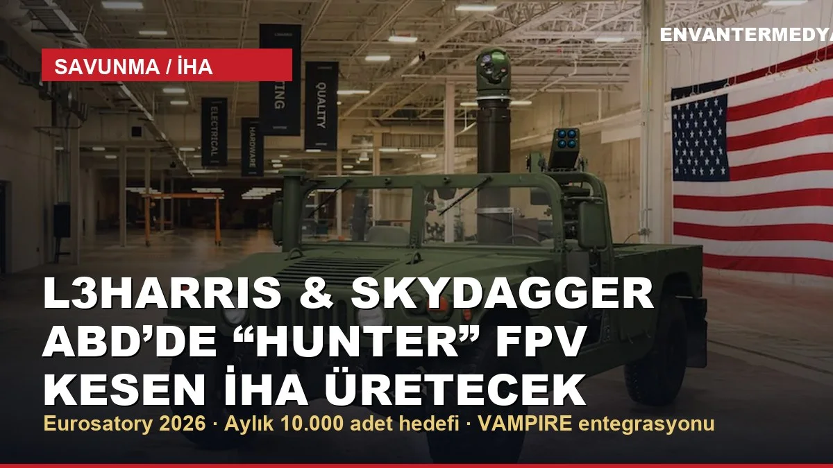 L3Harris ve Türk Şirketi Skydagger, ABD’de FPV Kesen İHA Üretecek