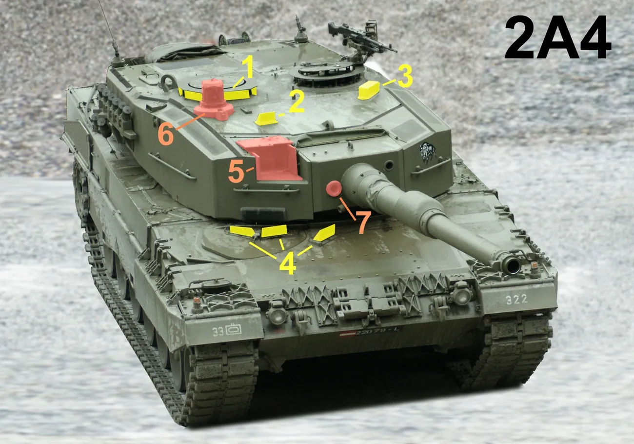 Leopard 2A4. Kaynak: Wikimedia Commons (CC BY-SA 4.0).
