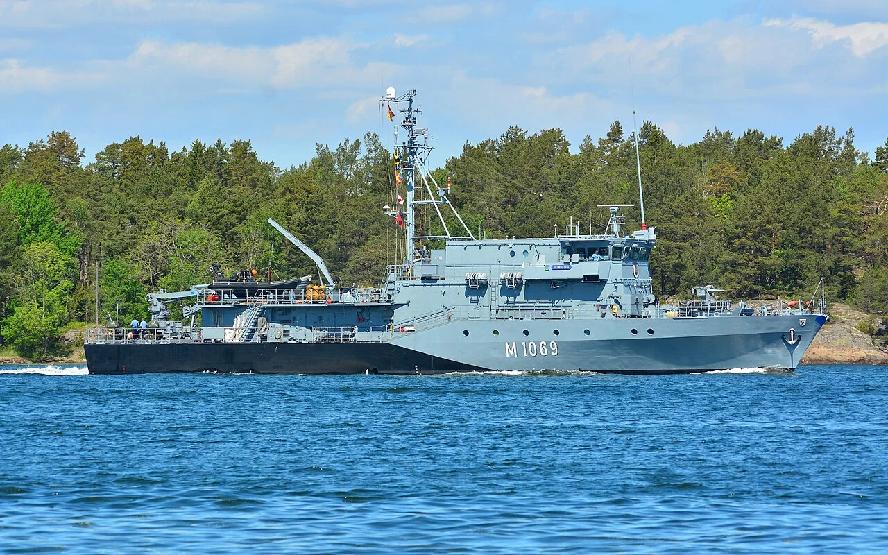 The World's 10 Strongest Mine Warfare Fleets (2026): Russia Leads — China, Poland, France 12 Alman Donanması Frankenthal sınıfı mayın avlama gemisi