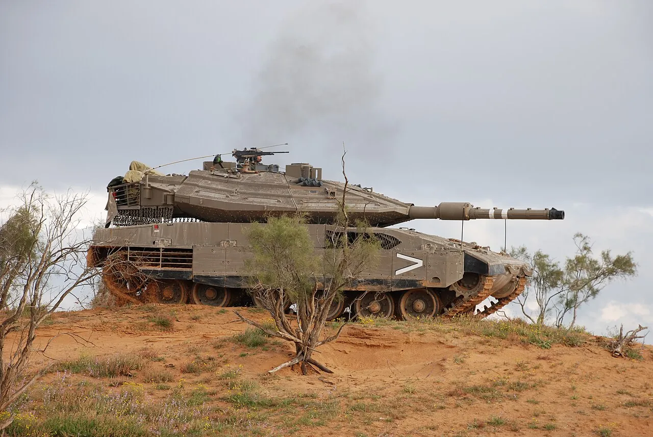 İsrail ordusu Merkava Mk4 ana muharebe tankı