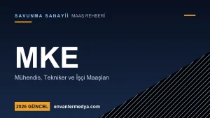MKE Maaşları 2026: Makine ve Kimya Endüstrisi Mühendis ve İşçi Ücretleri
