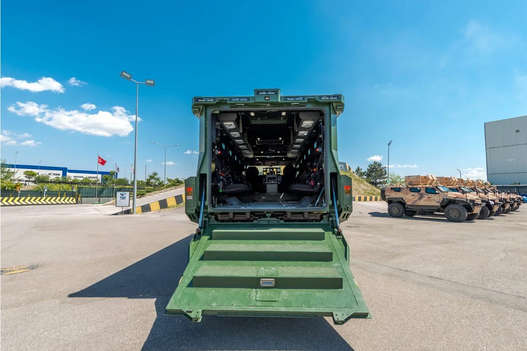 Nurol Makina Ejder Kunter 4x4 arazi performansı 4x4 çekiş