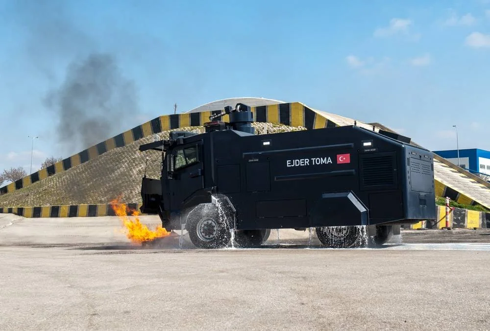 Nurol Makina Ejder TOMA 4x4 yan görünüş