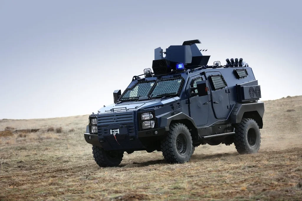 ILGAZ 4×4: منصة مدرعة متعددة الأغراض من نورول ماكينا