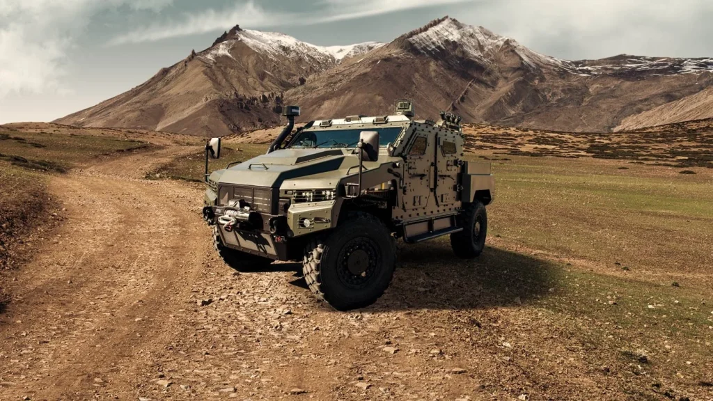 NMS-L 4×4: مركبة نورول ماكينا المدرعة ذات الدرع المعياري