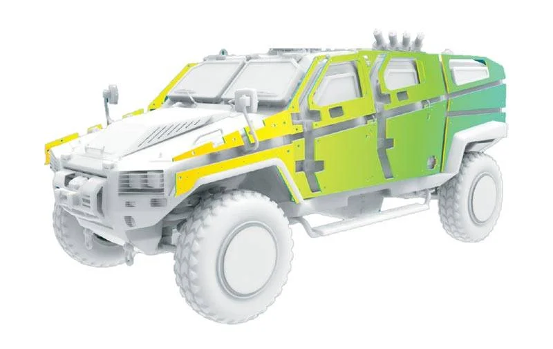 Nurol Makina Yörük 4x4 modüler zırh sistemi
