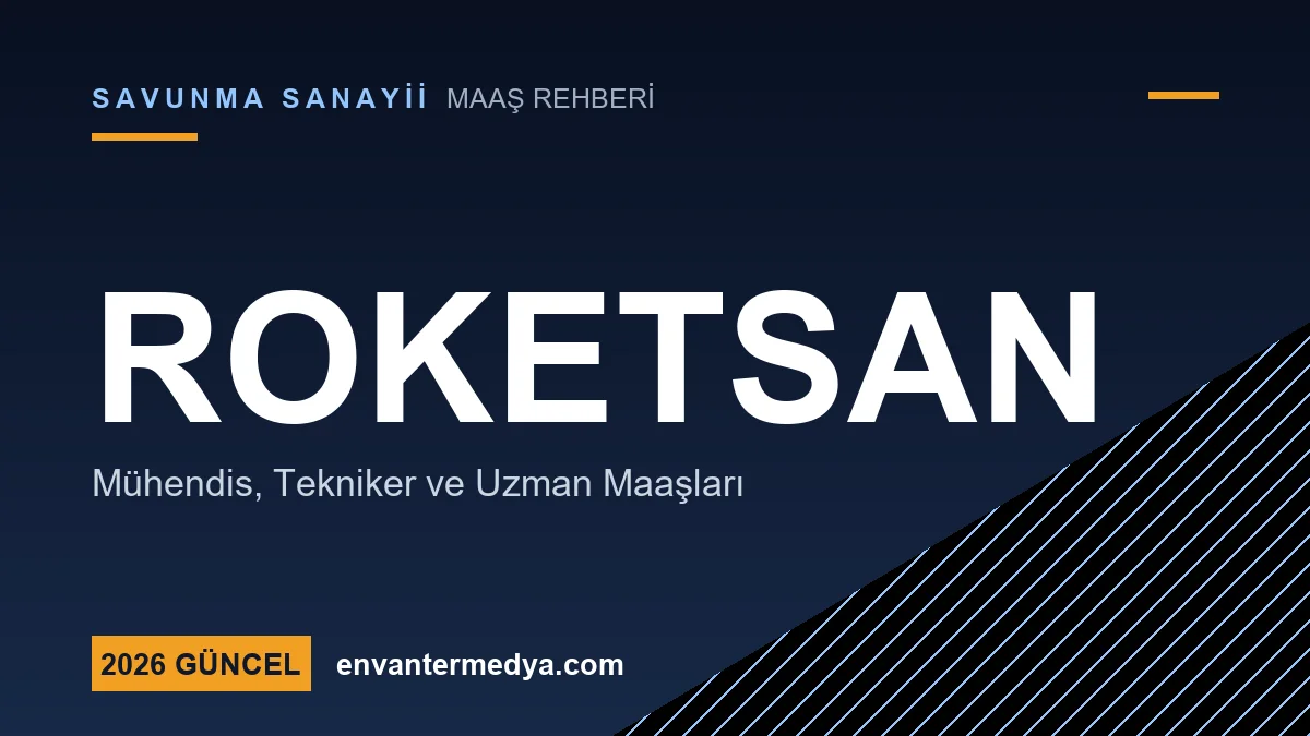 ROKETSAN Maaşları 2026: Roket ve Füze Mühendisi Net Ücretleri