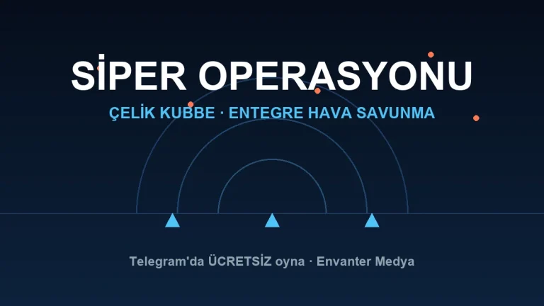 Envanter Oyunları: 10 Ücretsiz Savunma Oyunu Artık Telegram’da