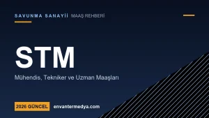 STM Maaşları 2026: Savunma Teknolojileri Mühendisi Ücretleri