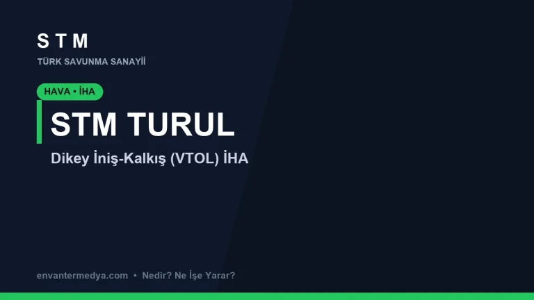 STM TURUL stm turul vtol iha