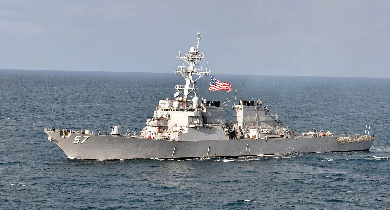 ABD Donanması güdümlü muhrip Atlantik'te