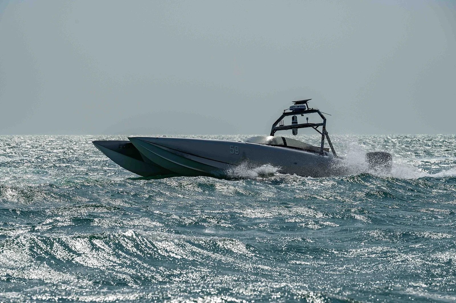 US Navy Refuels an Unmanned Warship at Sea With a Towed Robotic Connector