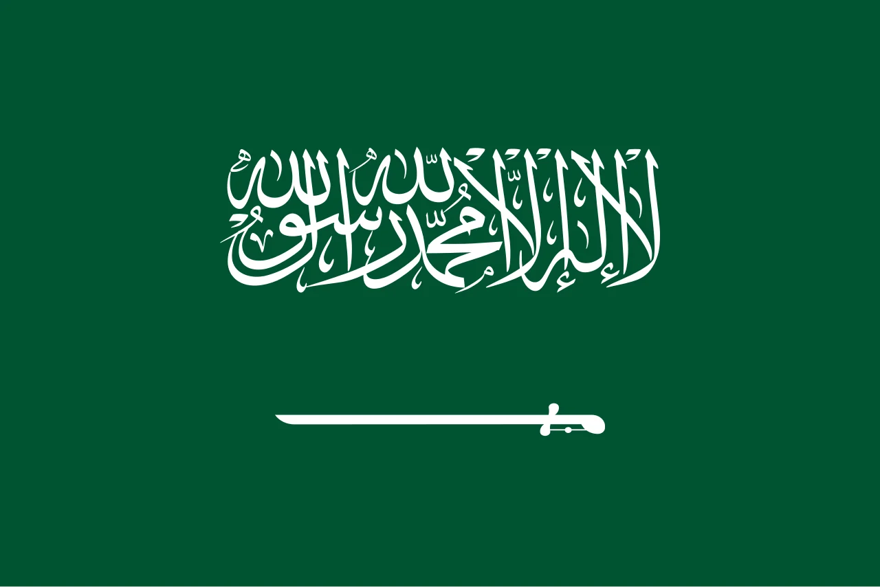 Suudi Arabistan bayrağı, Suudi ordusu