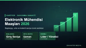 Savunma Sanayii Elektronik Mühendisi Maaşı 2026