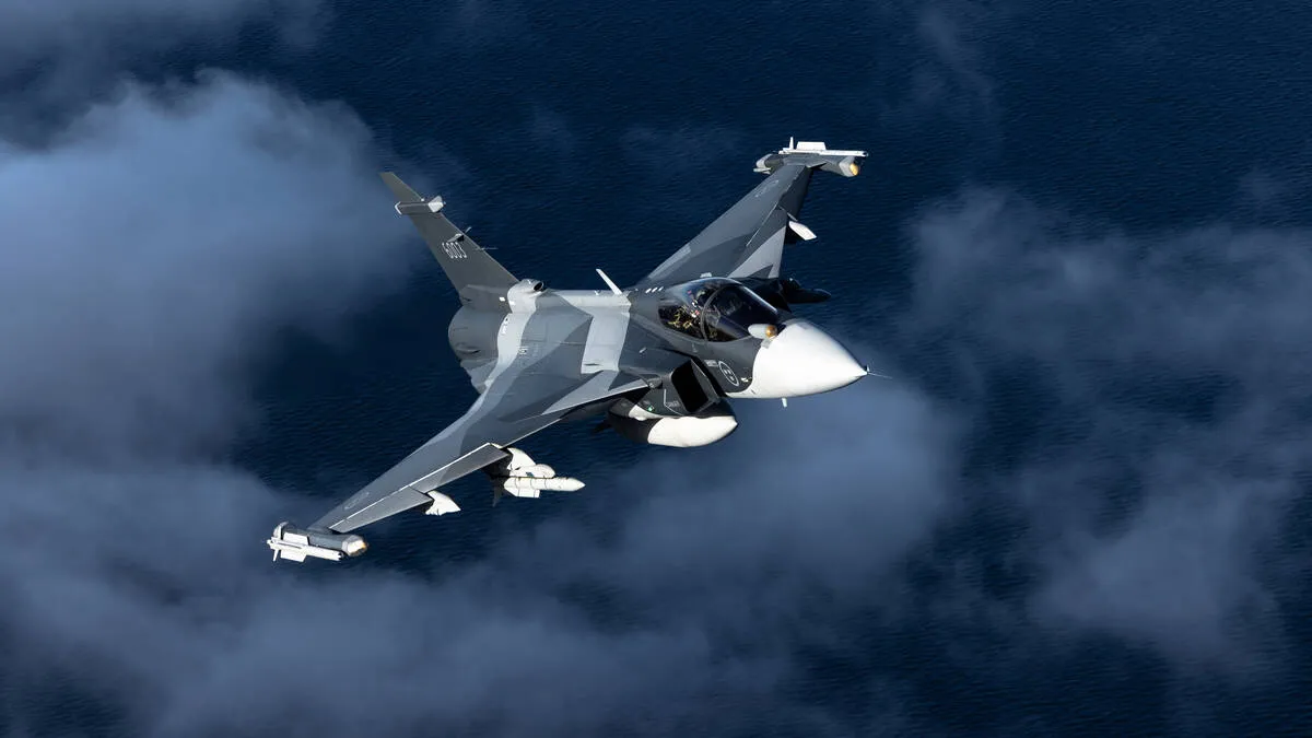 Saab'dan Ukrayna'ya 16 Adet Gripen E Savaş Uçağı Sözleşmesi 4 Saab Gripen E savaş uçağı