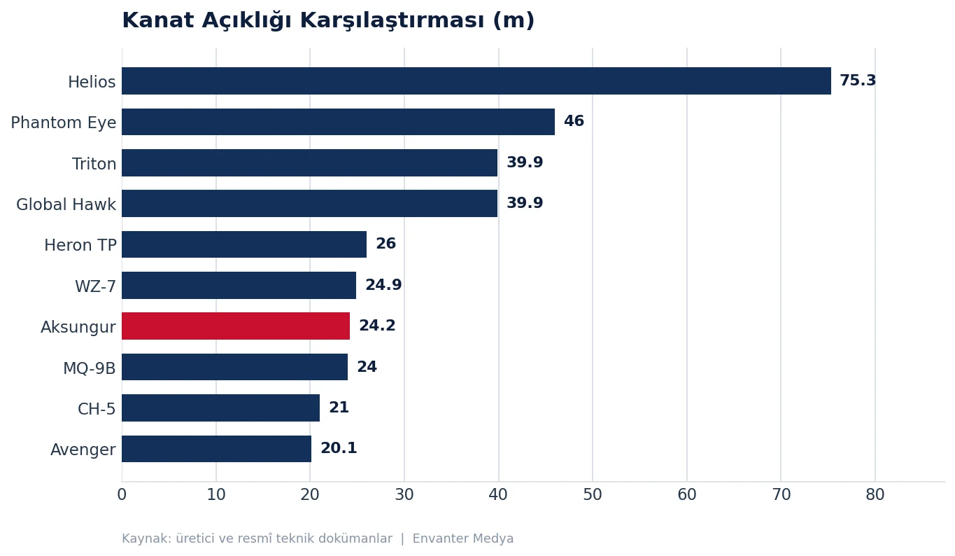 HALE Sınıfının En Güçlü 10 İHA'sı (2026) 33 HALE Sınıfının En Güçlü 10 İHA'sı (2026) hale grafik kanat