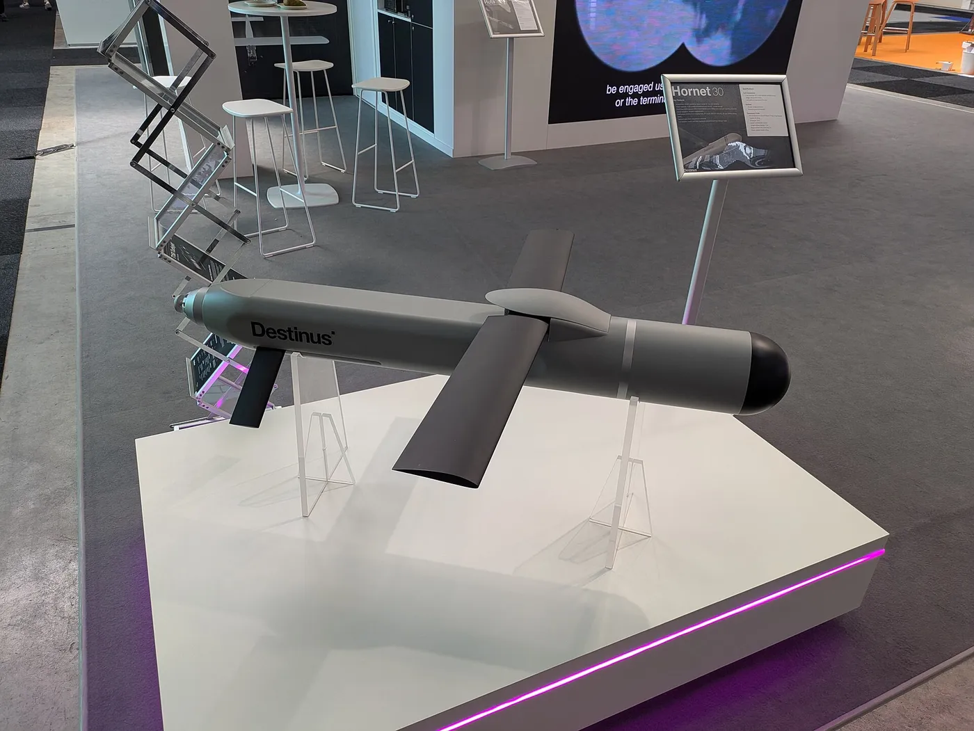 Destinus presenta el misil antiaéreo Vorexon: más de Mach 2 y 20 km de alcance contra drones y misiles de crucero hh0723 destinus hornet30