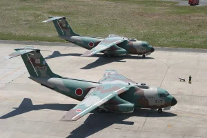 Japan Begins Flight Tests of EC-2 Electronic Warfare Aircraft