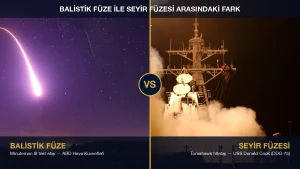 Balistik Füze ile Seyir Füzesi Arasındaki Fark Nedir?