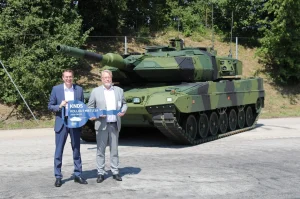 KNDS, İsveç’e İlk Modernize Stridsvagn 123A (Leopard 2 SWE) Tankını Teslim Etti