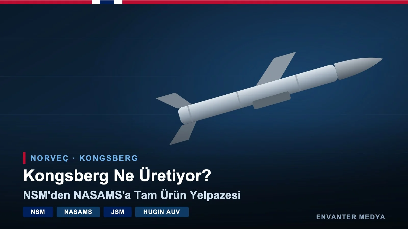 Kongsberg Ne Üretiyor? NSM’den NASAMS’a Tam Ürün Yelpazesi