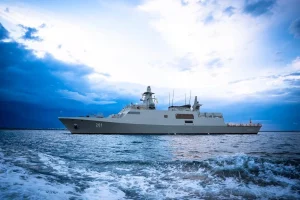 Una corbeta de construccion turca se une a la Armada de Rumania tras una entrega rapida