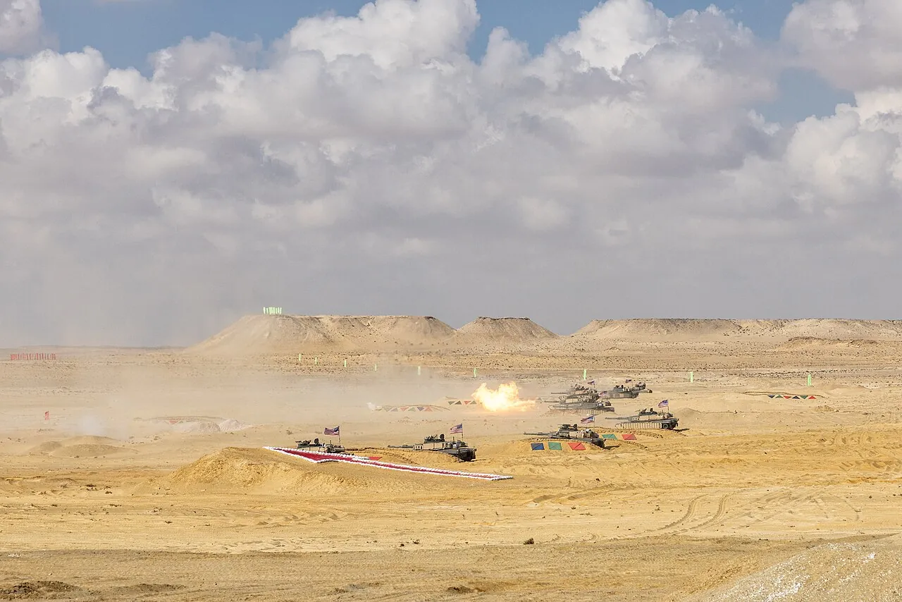 Mısır ordusu M1 Abrams tankı