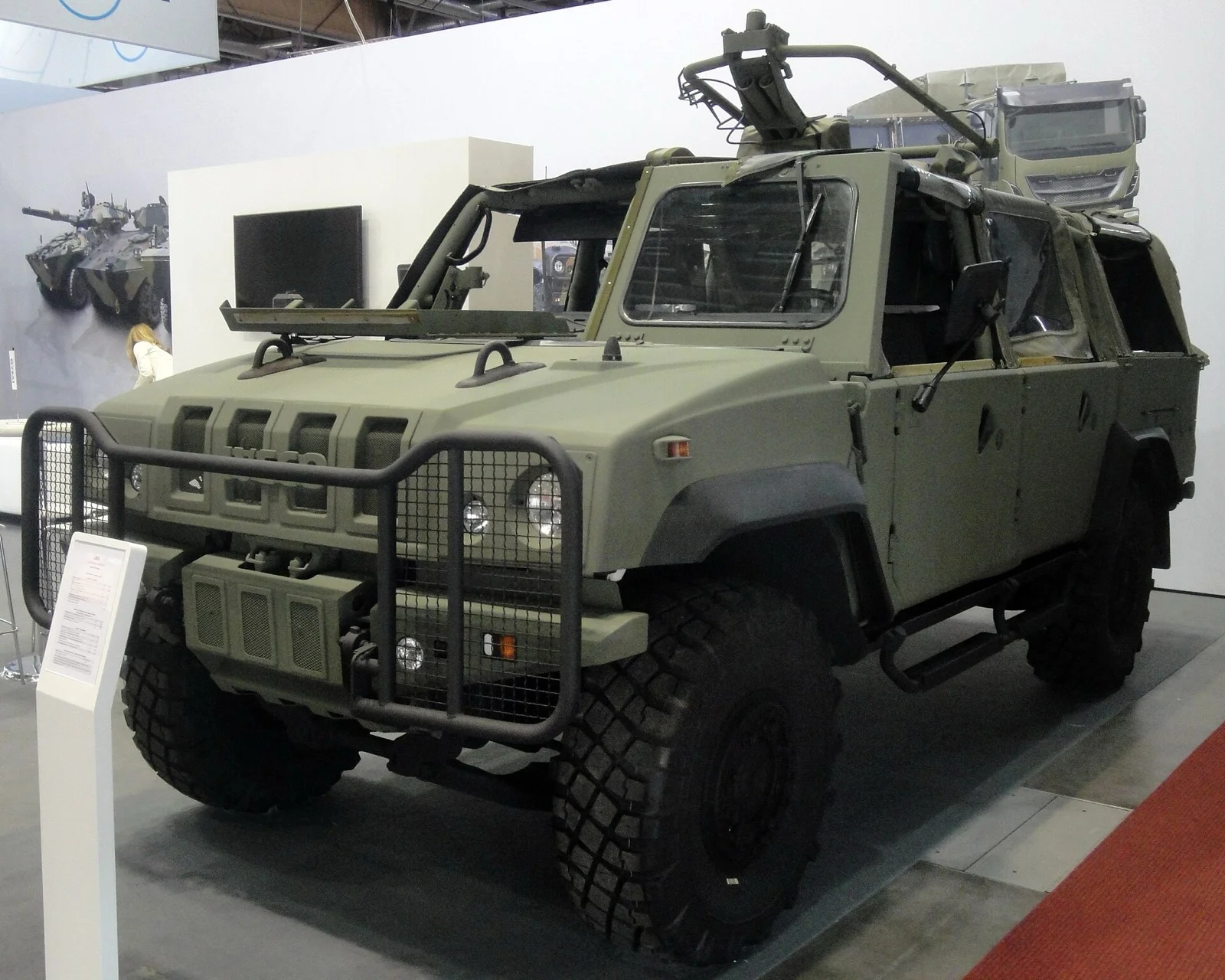 İtalyan Iveco LMV Lince 4x4 hafif çok maksatlı zırhlı araç