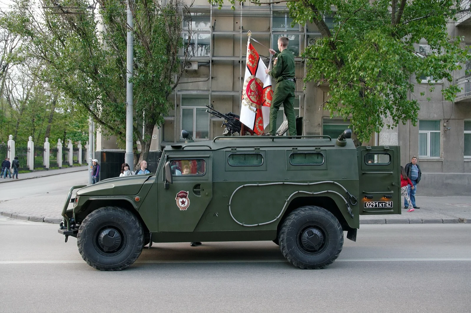 Rus GAZ Tigr 4x4 zırhlı taktik aracı