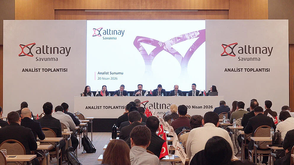 Altınay Savunma Analist Toplantısı, 20 Nisan 2026 — şirketin kurumsal iletişim ve şeffaflık uygulamalarından biri