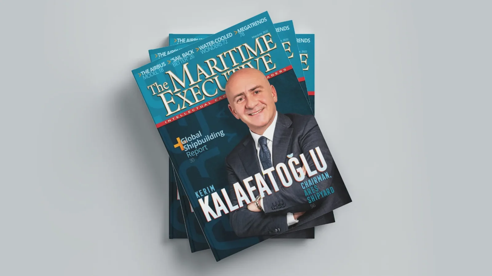 Imagen de la entrevista de Kerim Kalafatoğlu en The Maritime Executive