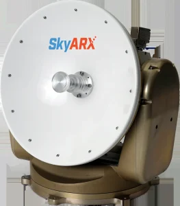 SkyARX Ka bant parabolik anten ve mekanik yönlendirme ünitesi