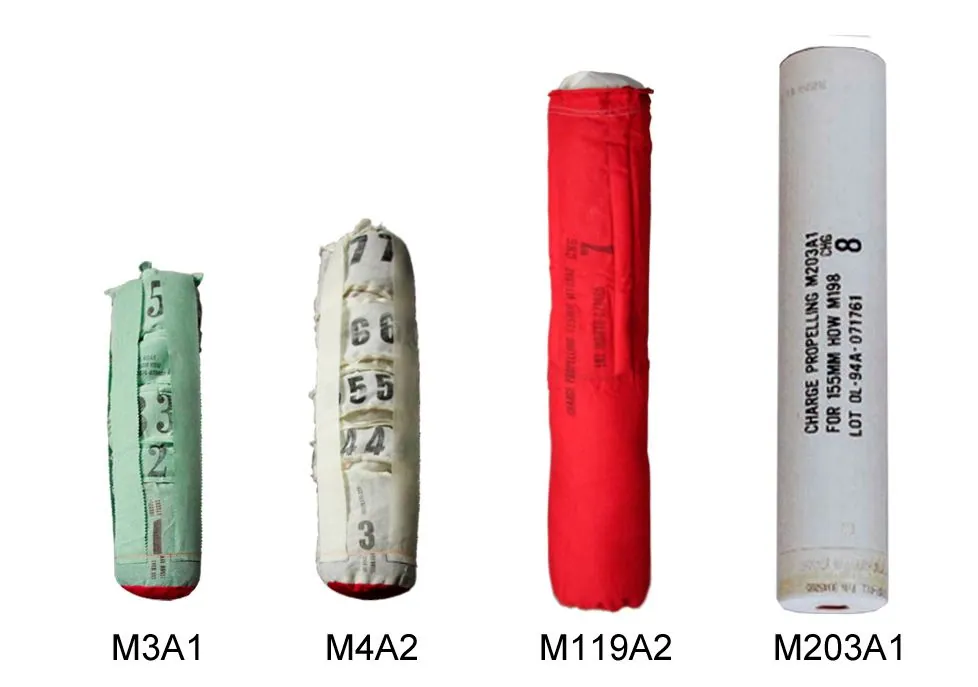 155 mm güdümlü obüs mühimmatı nedir? 6 155 mm sevk barutu kartuşları