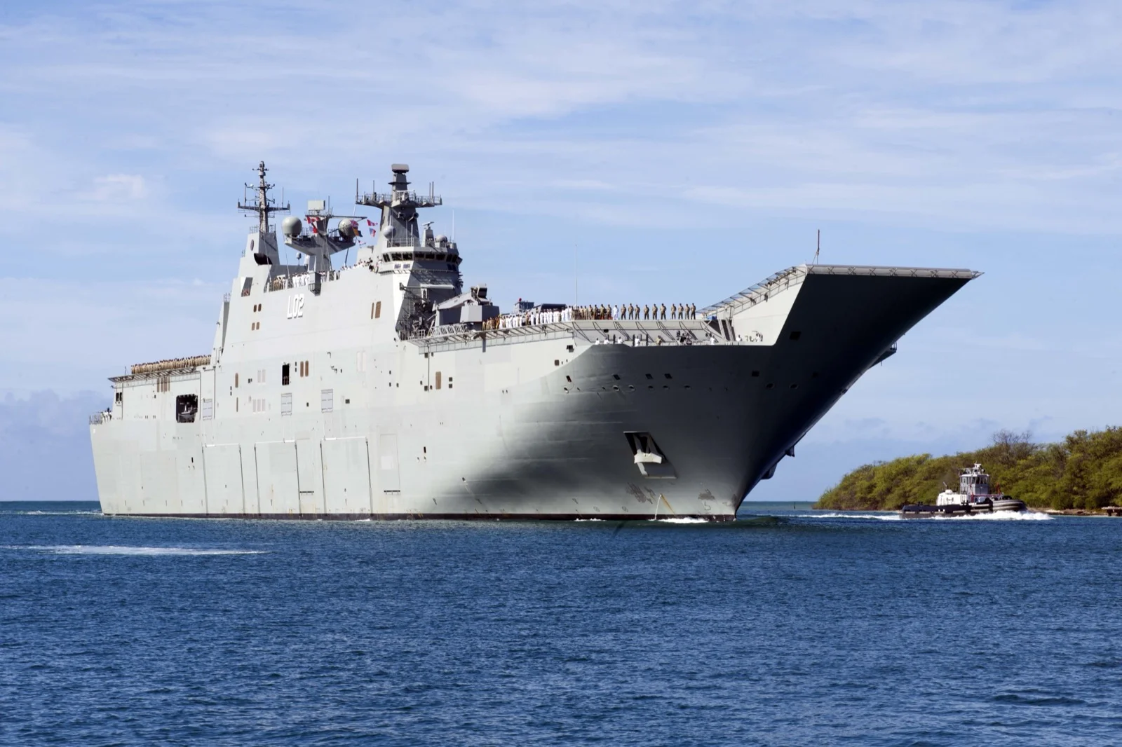 HMAS Canberra amfibi hücum gemisi