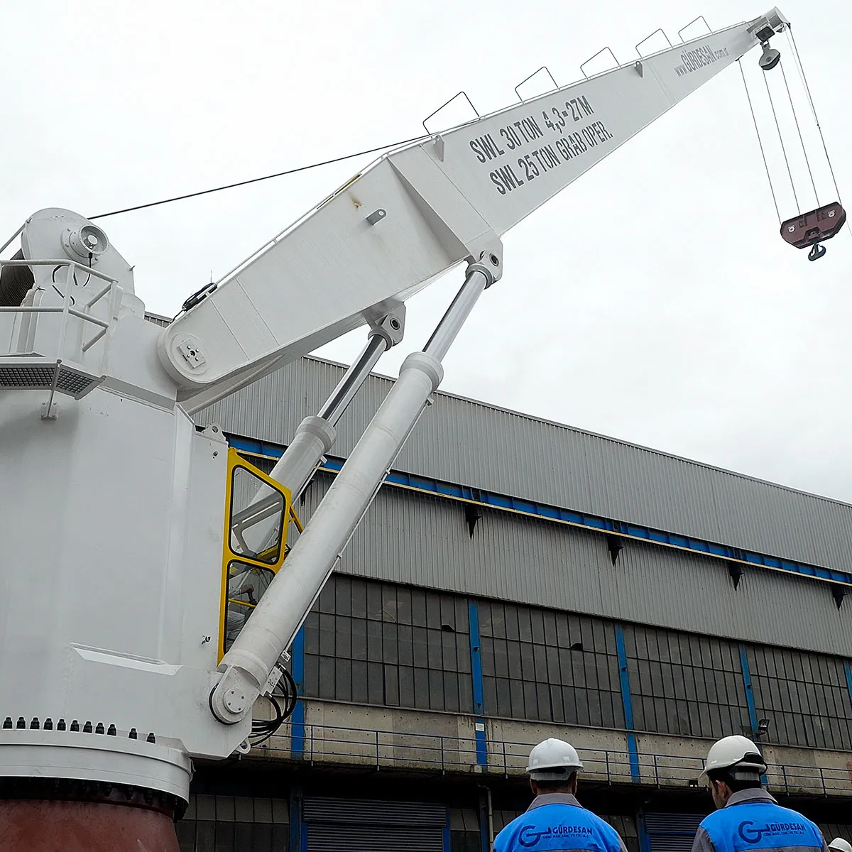 GÜRDESAN Güverte Kreynleri: Kargo, Servis ve Offshore Tipleri