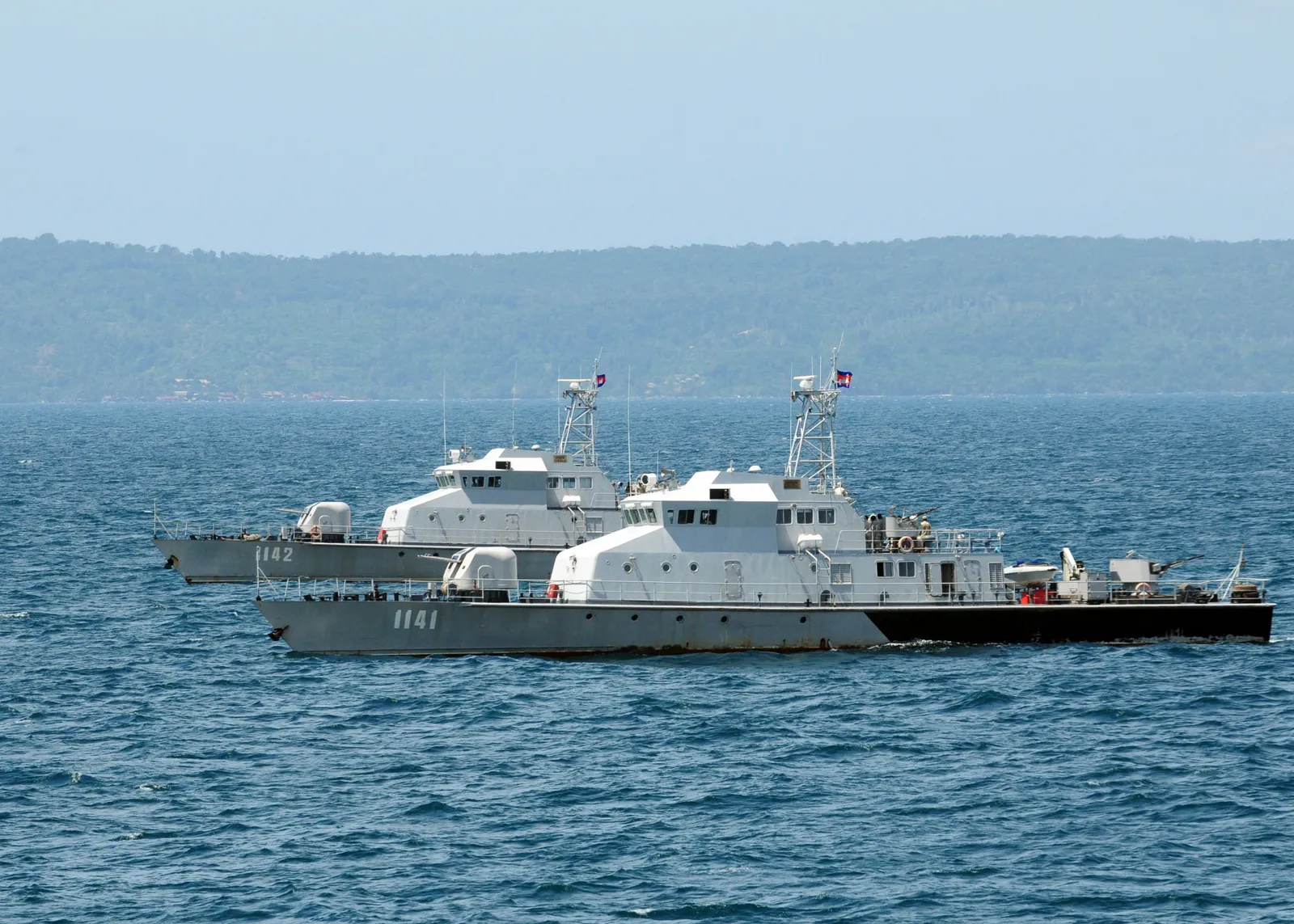 Kamboçya deniz kuvvetlerinin unsurları