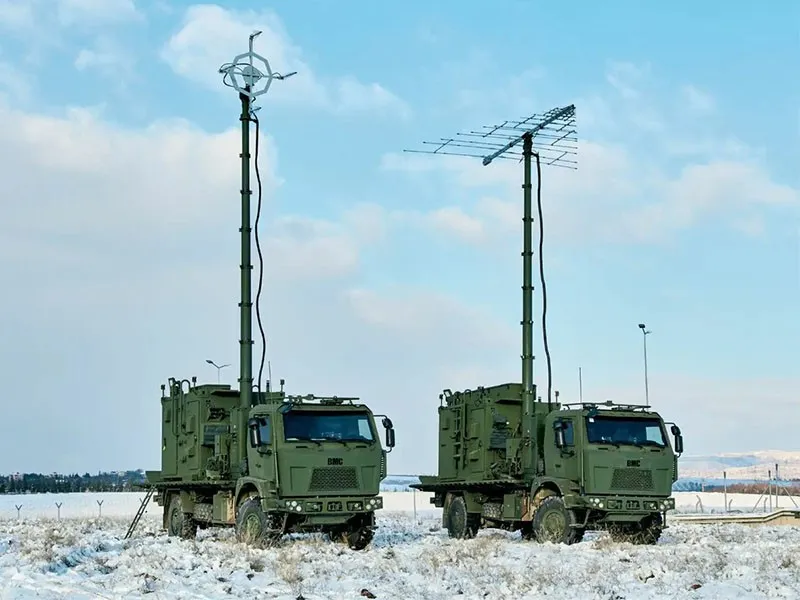 Redet elektronik harp/radar tespit sistemi araçları