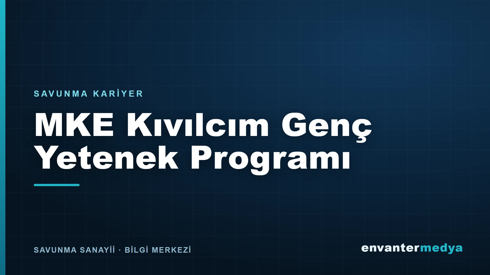 MKE Kıvılcım Genç Yetenek Programı'nda Yeni Dönem: Başvurular Sürüyor 1 MKE Kıvılcım Genç Yetenek Programı’nda Yeni Dönem: Başvurular Sürüyor