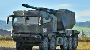 راينميتال تطلق ذخيرة FV-014 المتسكعة من شاحنة أثناء سيرها