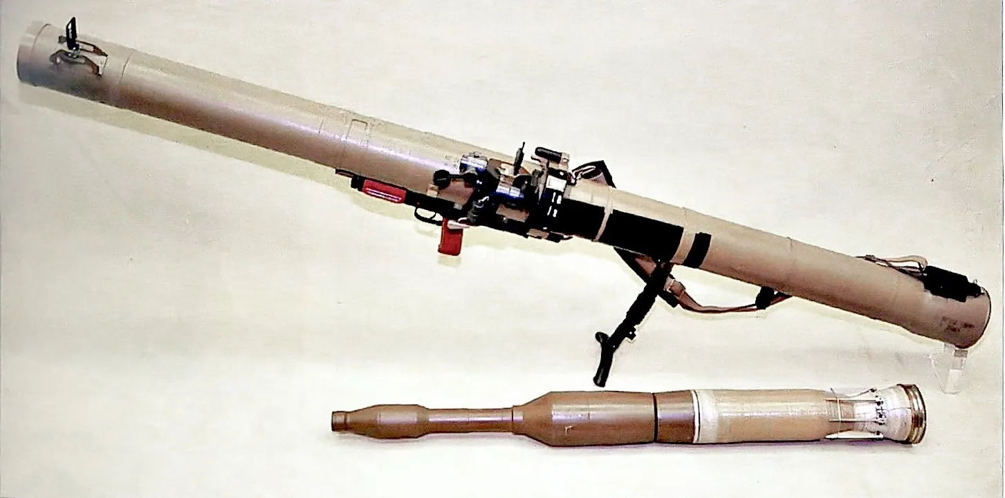 Korsar or RPG-29: which man-portable anti-armour weapon fits which army? 6 The RPG-29 Vampir: unguided, 500 m effective range, tandem warhead.