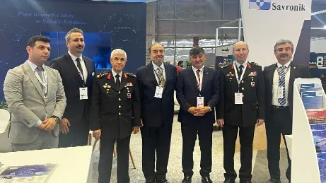 Savronik standı DIMDEX 2024 fuarında