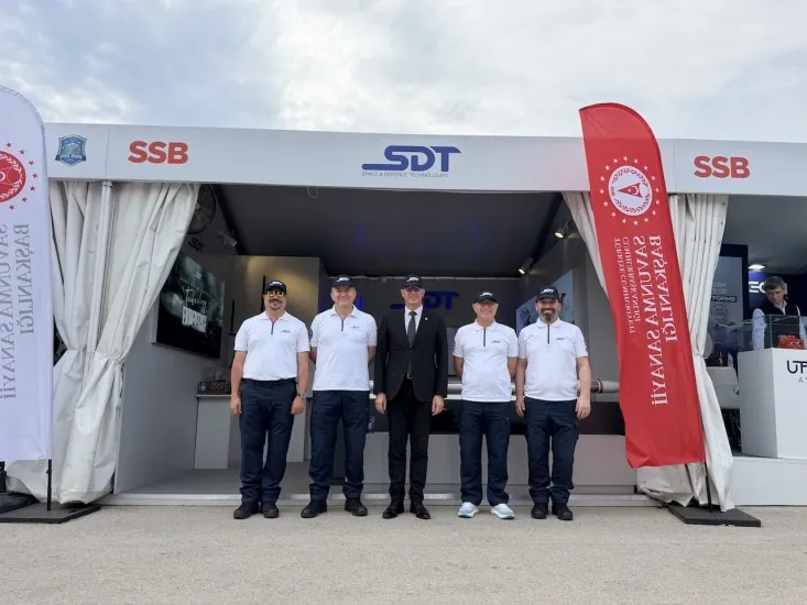 SDT Space and Defence Technologies: what it builds 6 SDT team at the EFES 2026 exercise event area