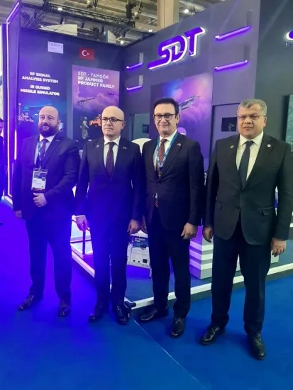 SDT stand at the WDS 2024 fair in Riyadh