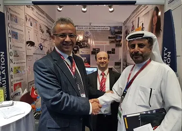 Imagen de participación de SimBT en la feria DIMDEX 2018 de Catar