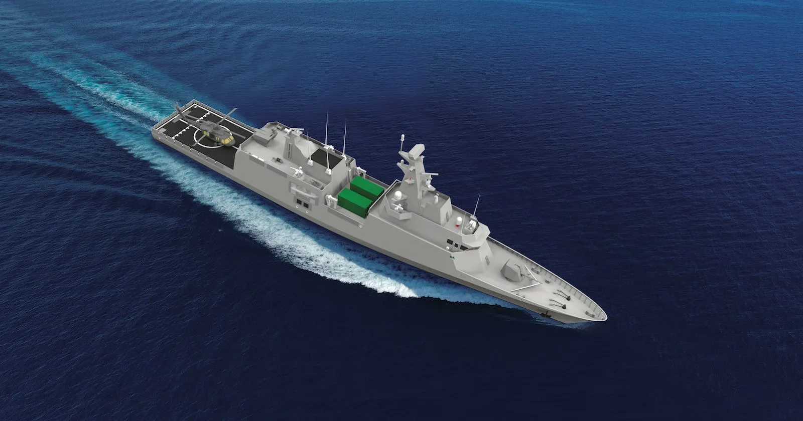 OPV-95 Heavy Duty karakol gemisi görselleştirmesi