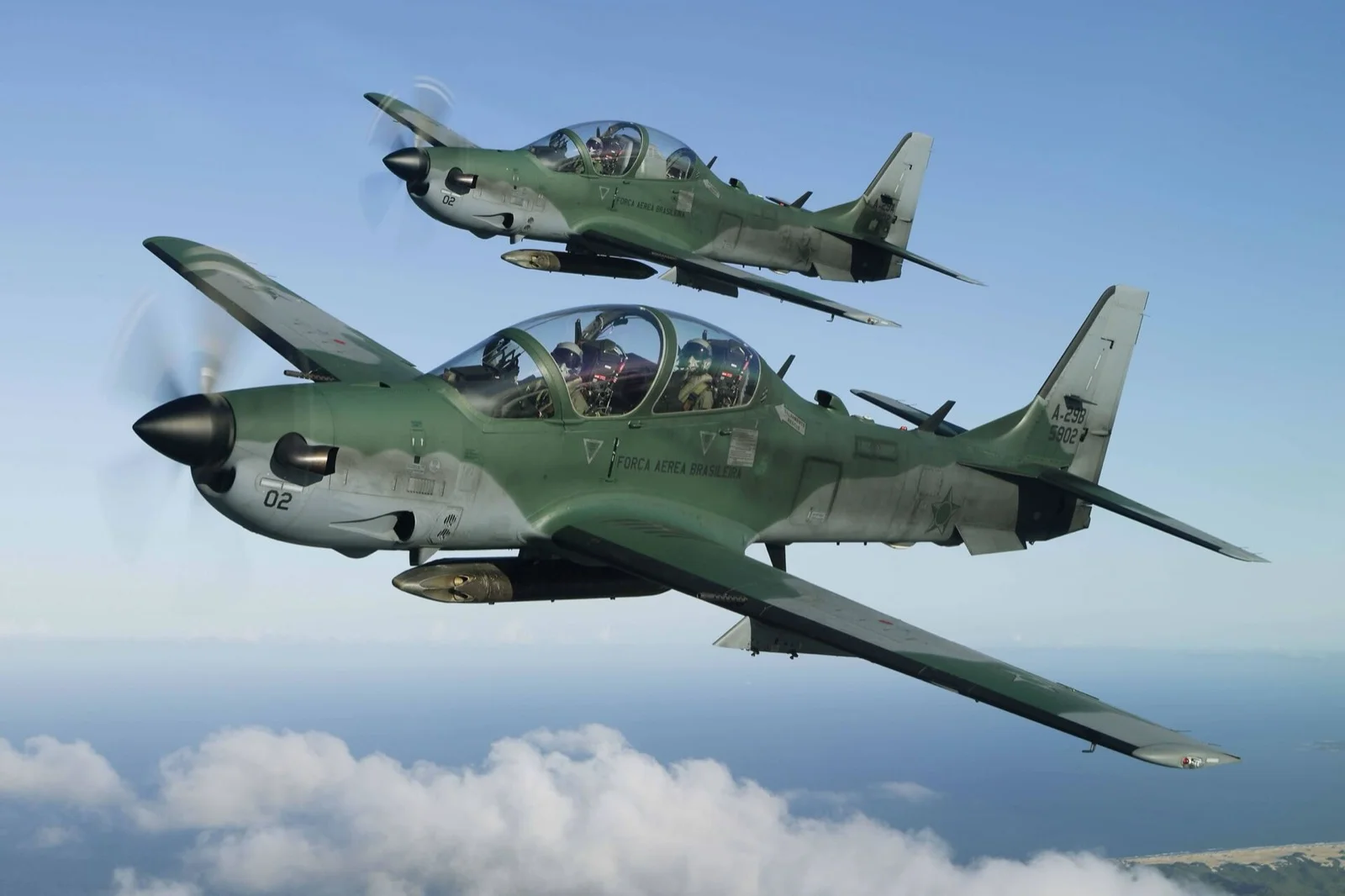 Embraer EMB-314 Super Tucano hafif taarruz ve eğitim uçağı